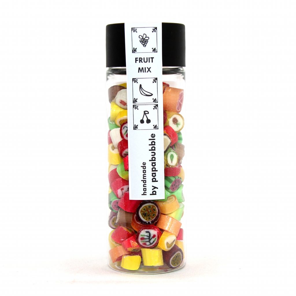 fruit candy in a 125gr tube